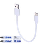 کابل تبدیل Type-C به USB مدل w-14 به طول 0.2 متر