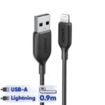 کابل تبدیل USB به لایتنینگ انکر مدل Anker PowerLine A8812 طول 0.9 متر