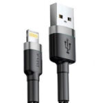 کابل تبدیل USB به لایتنینگ باسئوس مدل BS-033L طول ۱ متر