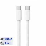 کابل تبدیل USB-C نیبیوا مدل Fast Charge 240 Watt طول 2 متر