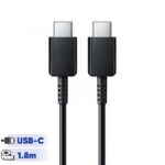 کابل تبدیل USB-C به USB-C سامسونگ مدل 1.8 متری - 3 آمپر