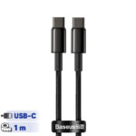 کابل تبدیل USB-C باسئوس مدل Tungsten طول 1 متر