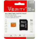 کارت حافظه وریتی ظرفیت 32 گیگ مدل 633X کلاس 10 استاندارد UHS-I U1