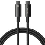 کابل تبدیل USB-C باسئوس مدل (TUNGSTEN  (240W طول 1 متر