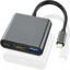 مبدل USB-C به USB-C / USB 3.0 / HDMI 4K مدل Adapter 3 in1