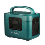 پاور استیشن قابل حمل V-TAC 1000W مدل VT-1001 با ظرفیت باتری ۳۲۸ هزار میلی آمپر ساعت