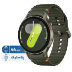 ساعت هوشمند سامسونگ مدل Galaxy Watch 7 44mm دارای قابلیت های کنترل موسیقی (Music Player) بند پلاستیک