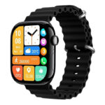 ساعت هوشمند 45 میلی متری مدل KW90MAX با بند سیلیکونی