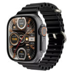 ساعت هوشمند مدل WS-75 ULTRA 2 صفحه نمایش رنگی، کنترل سطح اکسیژن خون بند سیلیکونی